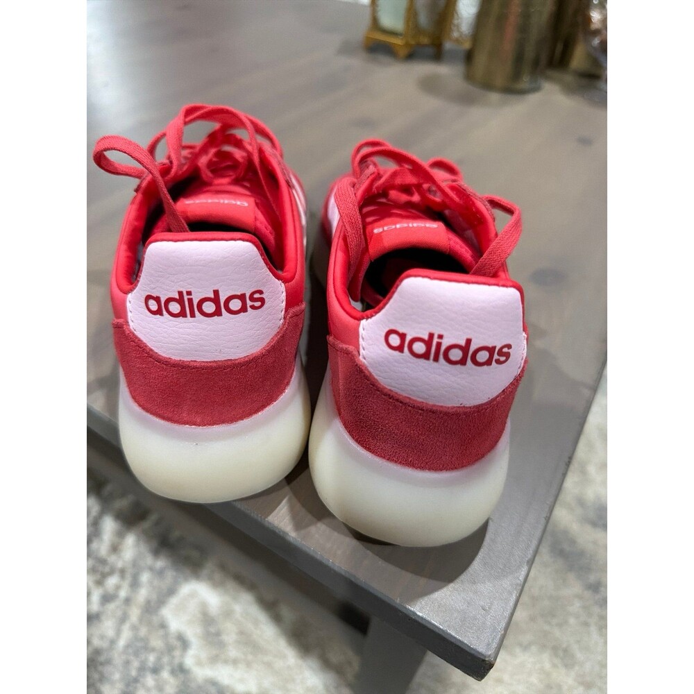 Adidas Women's Red Athletic Shoes - Picture 3 of 3